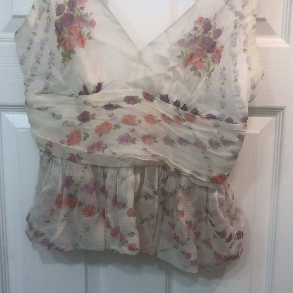 Tracy Reese floral peplum top - Picture 6 of 6